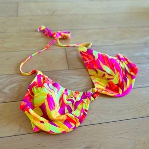 VENUS D cup vintage underwire bikini top